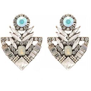 💛 NEW gorgeous & stunning Austrian crystal drop earrings 💛